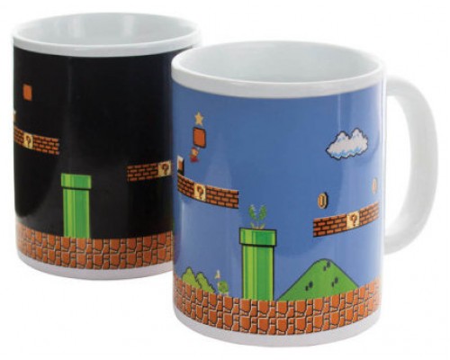 TAZA TÉRMICA SUPER MARIO BROS JUEGO 300 ML PALADONE REDSTRING PP2927NN