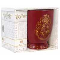 TAZA DESAYUNO BERENJENA ESCUDO HOGWARTS PALADONE REDSTRING PP4260HPV2