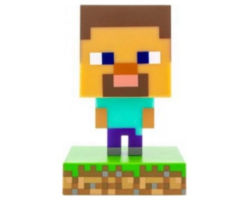 Lampara paladone icon minecraft steve