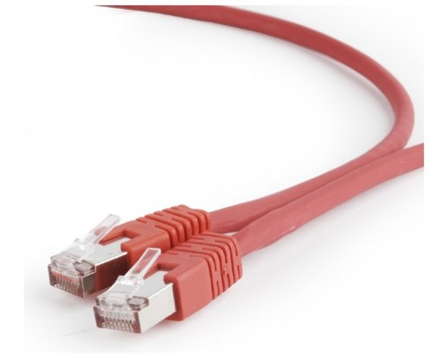 CABLE RED S-FTP GEMBIRD  CAT 6A LSZH ROJO 0,5 M