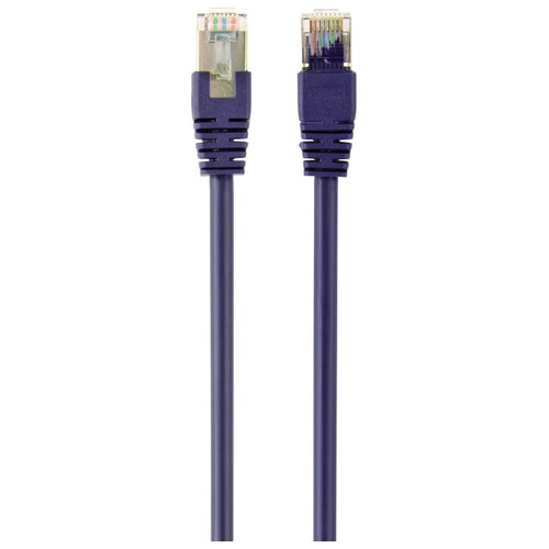 CABLE RED S-FTP GEMBIRD CAT 6A LSZH VIOLETA 1 M