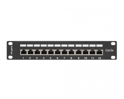 Patch panel lanberg 12 puertos 1u