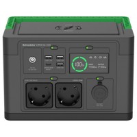 SCHNEIDER OFFGRID PORTABLE POWER STATION 330, 332WH LITHIUM-ION, 2 SCHUKO, SINEWAVE