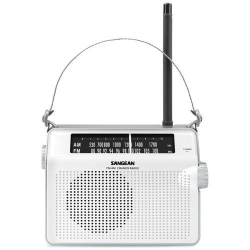 SANGEAN PR-D6 WHITE / RADIO PORTÁTIL-M09 SANGEAN PR-D6 WHITE / RADIO PORTÁTIL