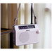 SANGEAN PR-D6 WHITE / RADIO PORTÁTIL-M09 SANGEAN PR-D6 WHITE / RADIO PORTÁTIL