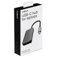 Celly HUB C A 4USB - FUNCIONALIDAD PLUG & PLAY