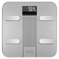 LAICA BLUETOOTH DIGITAL BATHROOM SCALE SILVER 180KG PS7005