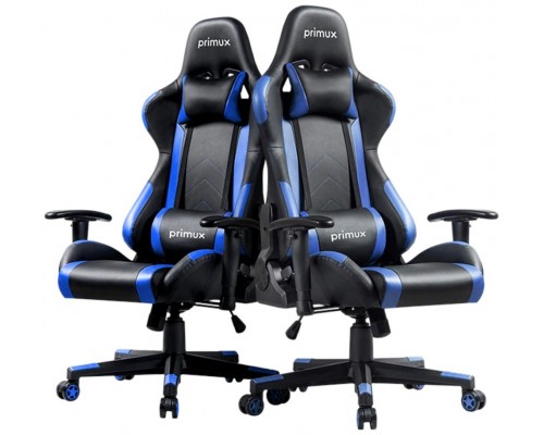 SILLA GAMING PRIMUX ELITE COBALTO NEGRO/AZUL