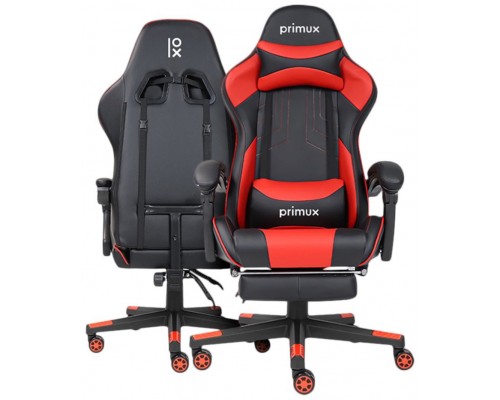 SILLA GAMING PRIMUX ECLIPSE GRANA NEGRO/ROJO