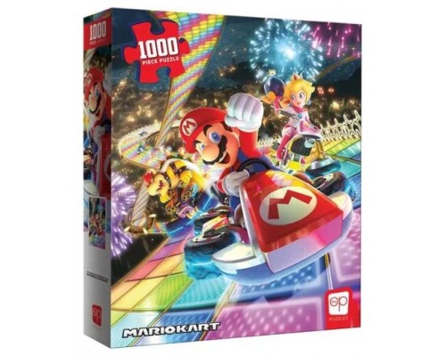 PUZZLE 1000 PIEZAS MARIO KART RAINBOW ROAD USAOPOLY PZ005-734-002200-06