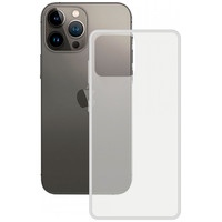 KSIX TRASERA FLEXIBLE TRANSPARENTE / APPLE IPHONE 14 PRO MAX