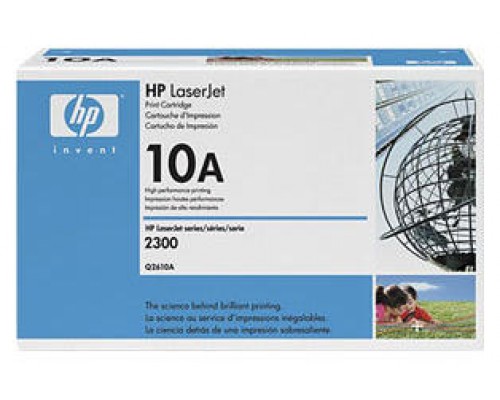 Toner hp 10a q2610a negro 6000