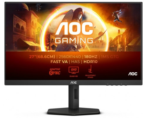 MONITOR 27 AOC GAMING Q27G4XND QHD 2560X1420 180HZ 1MS
