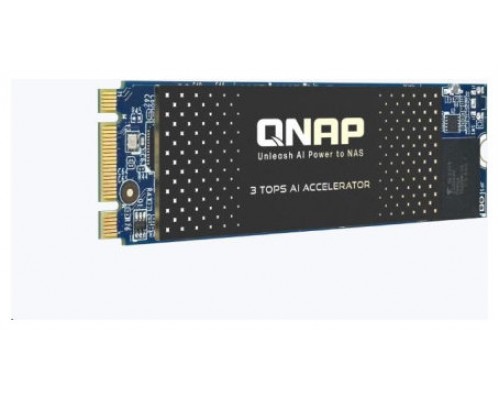 QNAP ROCKCHIP RK1808 CORTEX-A35 1.6GHZ, 3 TOPS NPU, M.2 2280 PCIE GEN2 X1 AI ACCELERATOR