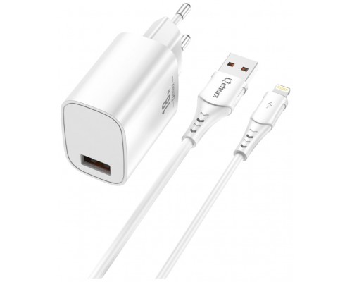 CARGADOR CABLE QCHARX ARTEMISA 18W LIGHT