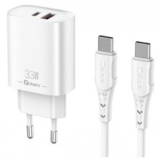 CARGADOR  CABLE QCHARX EROS 33W