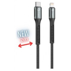 CABLE QCHARX PRAGUE LIGHTNING 2M-GK1 CABLE QCHARX PRAGUE LIGHTNING 2M