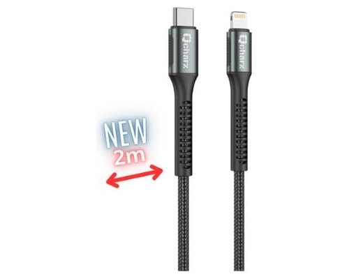 CABLE QCHARX PRAGUE LIGHTNING 2M