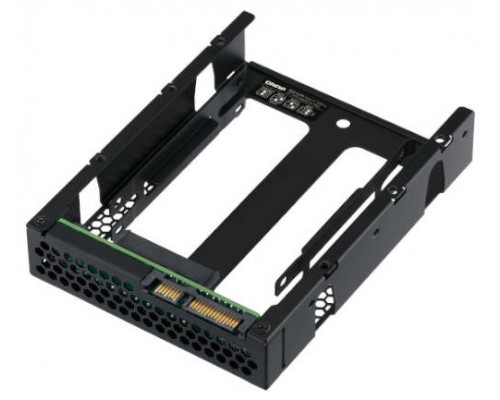 QNAP QDA-A2AR caja para disco duro externo 2.5" Carcasa de disco duro/SSD Negro