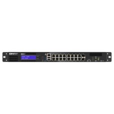 QNAP QGD-1600 Gestionado Gigabit Ethernet (10/100/1000) 1U Negro, Gris
