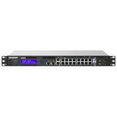 QNAP QGD-1602P-C3758-16G switch Gestionado Energía sobre Ethernet (PoE) Negro