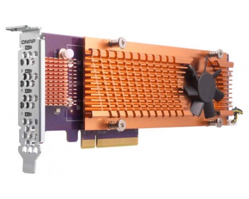 QNAP QM2-4P-384 tarjeta y adaptador de interfaz PCIe Interno