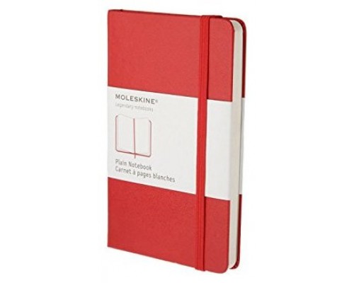 LIBRETA CLASICA TAPA DURA ROJA P (9X14CM) LISA MOLESKINE QP012R