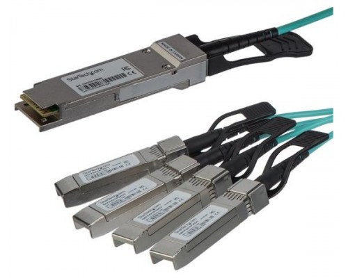 STARTECH CABLE QSFP+ 4X SFP+ 15M MSA