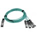 STARTECH CABLE QSFP+ 4X SFP+ 5M MSA