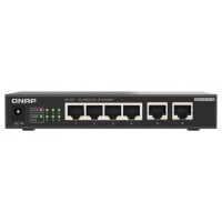 QNAP QSW-2104-2T-R2 switch No administrado 10G Ethernet (100/1000/10000) Escritorio Negro