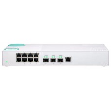 QNAP QSW-308-1C switch No administrado Gigabit Ethernet (10/100/1000) Blanco