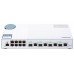 QNAP QSW-M408-4C switch Gestionado L2 Gigabit Ethernet (10/100/1000) Blanco