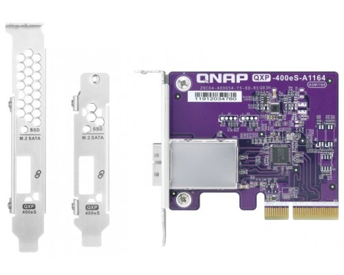 QNAP QXP-400ES-A1164 tarjeta y adaptador de interfaz Interno Mini-SAS