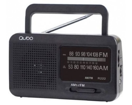 QUB-RADIO R-222 BK