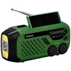 AIWA R-99EM VERDE / RADIO DE EMERGENCIA PORTÁTIL-M06 AIWA R-99EM VERDE / RADIO DE EMERGENCIA PORTÁTIL
