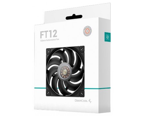 VENTILADOR 120X120 DEEPCOOL FT12 BLACK