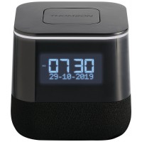 THOMSON RADIO ALARM CLOCK BLACK CR80