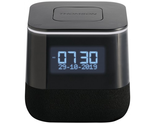 THOMSON RADIO ALARM CLOCK BLACK CR80