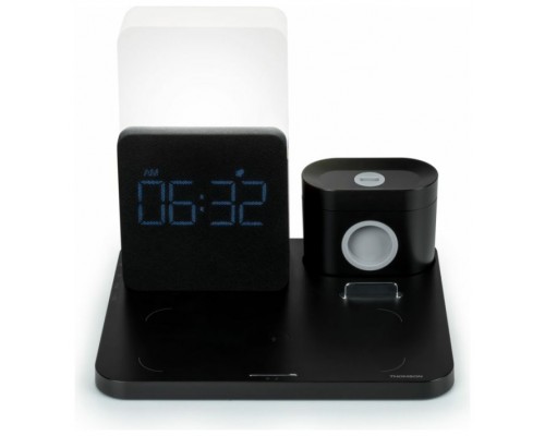 THOMSON ALARM CLOCK WITH WIRELESS CHARGING STATION AND NIGHT LIGHT CL800I