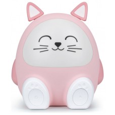 BIGBEN KIDS WIRELESS BT SPEAKER WITH NIGHT LIGHT CAT SHAPE PINK BTKIDSCAT