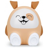 BIGBEN KIDS WIRELESS BT SPEAKER WITH BROWN DOG SHAPE NIGHT LIGHT BTKIDSDOG