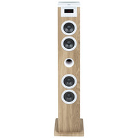 THOMSON SOUND TOWER 60W CD USB SD RADIO AUX MANDO WOOD/WHITE DS121CD-15RO THOMSON SOUND TOWER 60W CD USB SD RADIO AUX MANDO WOOD/WHITE DS121CD