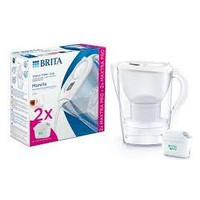 BRITA MARELLA WHITE JUG 2 FILTERS 2,4L MAXTRA PRO-5RO BRITA MARELLA WHITE JUG 2 FILTERS 2,4L MAXTRA PRO