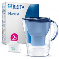 BRITA MARELLA BLUE JUG 2 FILTERS 2,4L MAXTRA PRO-5RO BRITA MARELLA BLUE JUG 2 FILTERS 2,4L MAXTRA PRO