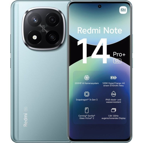 XIAOMI REDMI NOTE 14 PRO PLUS 12+512GB DS 5G FROST BLUE OEM-RO41 XIAOMI REDMI NOTE 14 PRO PLUS 12+512GB DS 5G FROST BLUE OEM