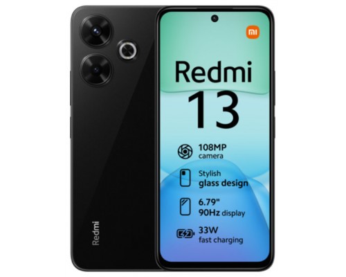 XIAOMI REDMI 13 6+128GB NFC MIDNIGHT BLACK OEM