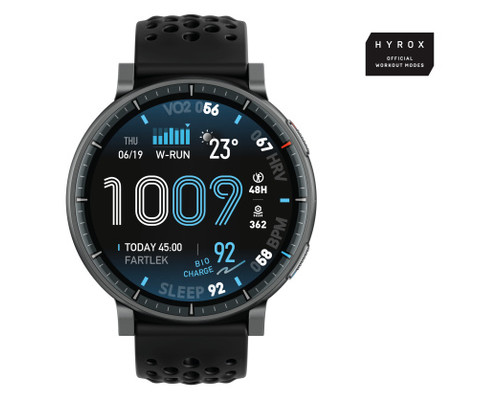 Amazfit Active Max 3,81 cm (1.5") AMOLED Digital 480 x 480 Pixeles Pantalla t&aacute;ctil Negro