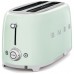 SMEG TOASTER 2X4 50´STYLE PASTEL GREEN TSF02PGEU