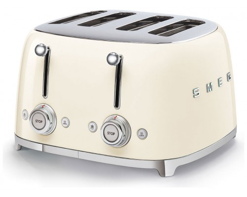 SMEG TOASTER 4X4 50´STYLE CREAM TSF03CREU