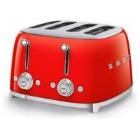 SMEG TOASTER 4x4 50´STYLE RED TSF03RDEU